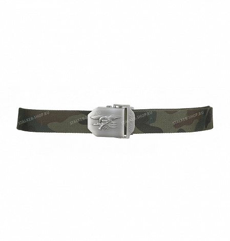 Ремень брючный "Navy Seal", woodland
