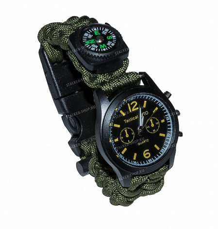Watch General with paracord, olive