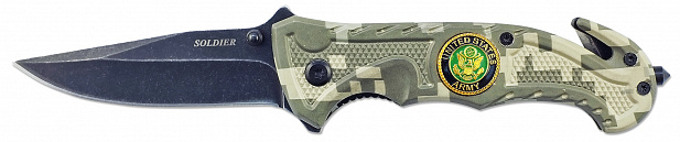 Нож автоматический Чёткий расклад Soldier