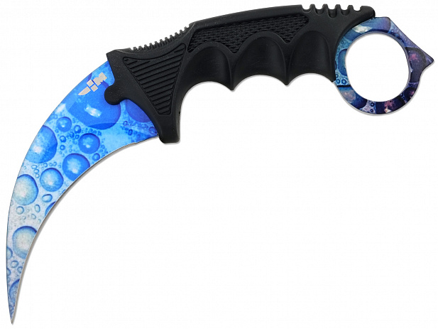 Нож нескладной металлический керамбит CSGO HCS-6